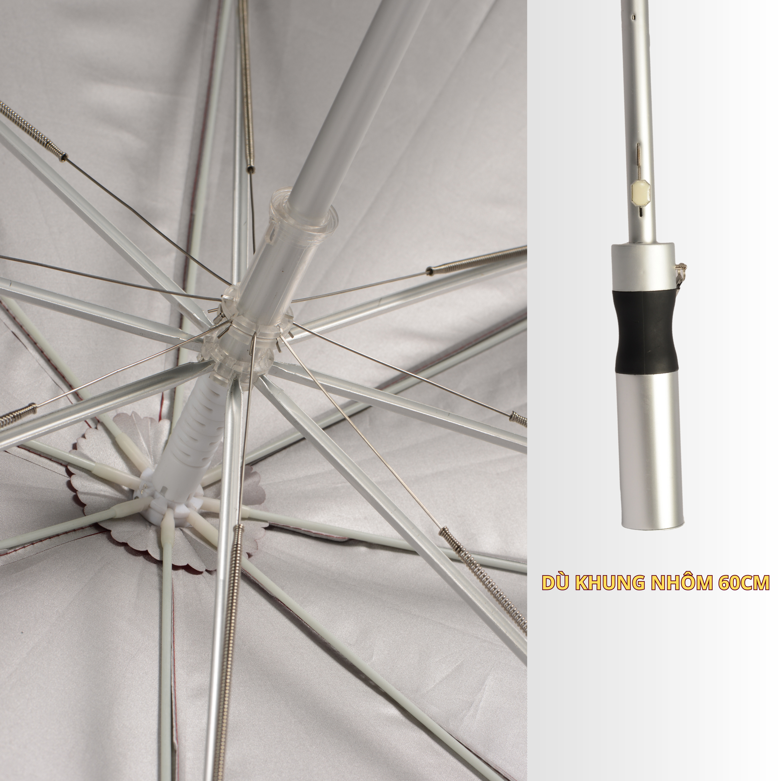 Dù Nhôm 70cm 3